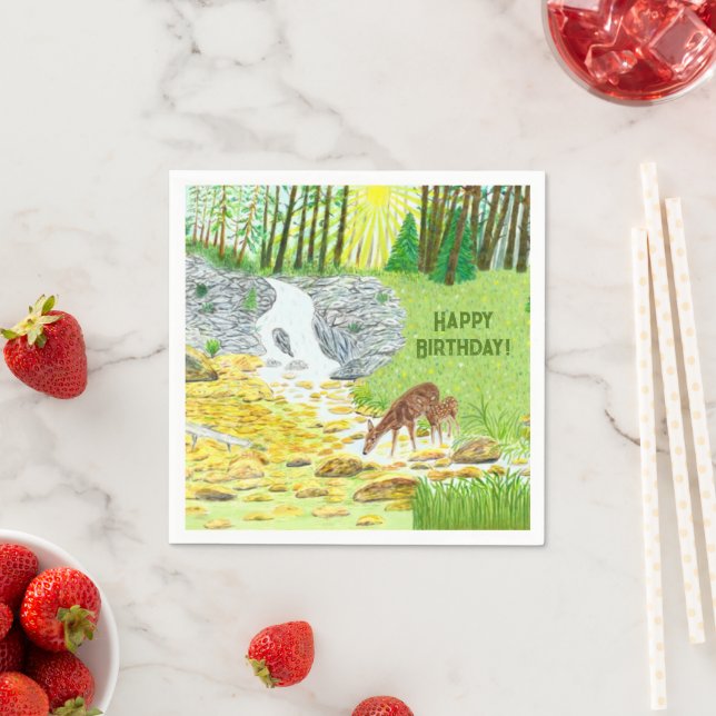 Guardanapo De Papel Doe e Fawn (Insitu)