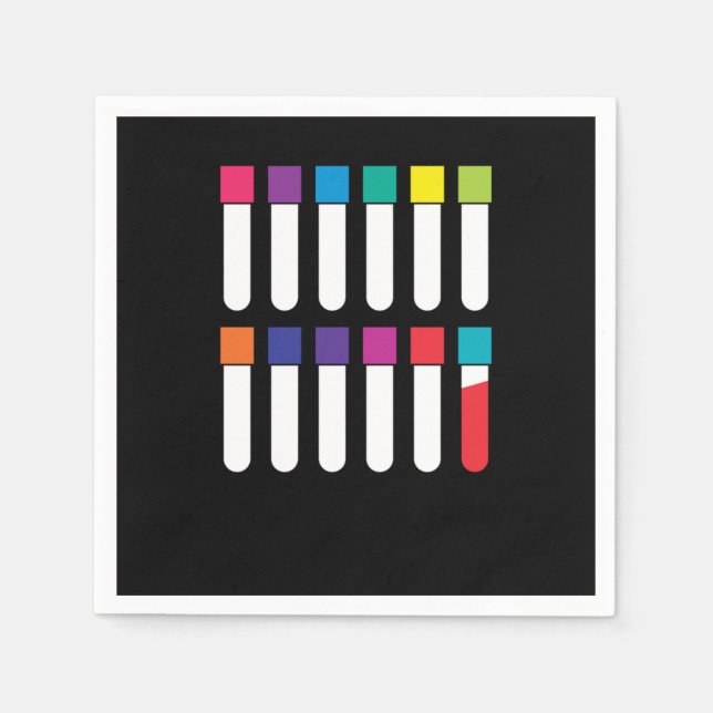 Guardanapo De Papel Doença Flebotomista do Vacutainer Sanguíneo Phlebo (Frente)