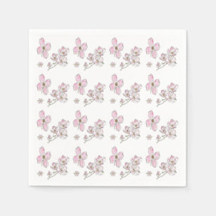 Guardanapo De Papel Dogwood Pattern design em Papel Napkins