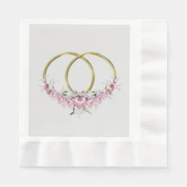 Guardanapo De Papel Dois como um papel de Janto redondo