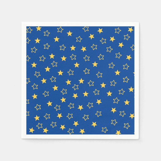Guardanapo De Papel Dois Para a Lua Segundo Aniversário  (Frente)