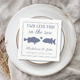Guardanapo De Papel Dois Peixes a Menos no Mar Chuveiro de Casais