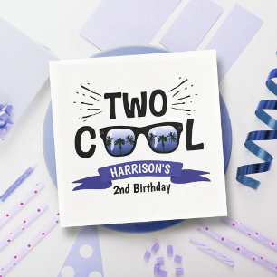 Guardanapo De Papel Dois segundos aniversários Legal