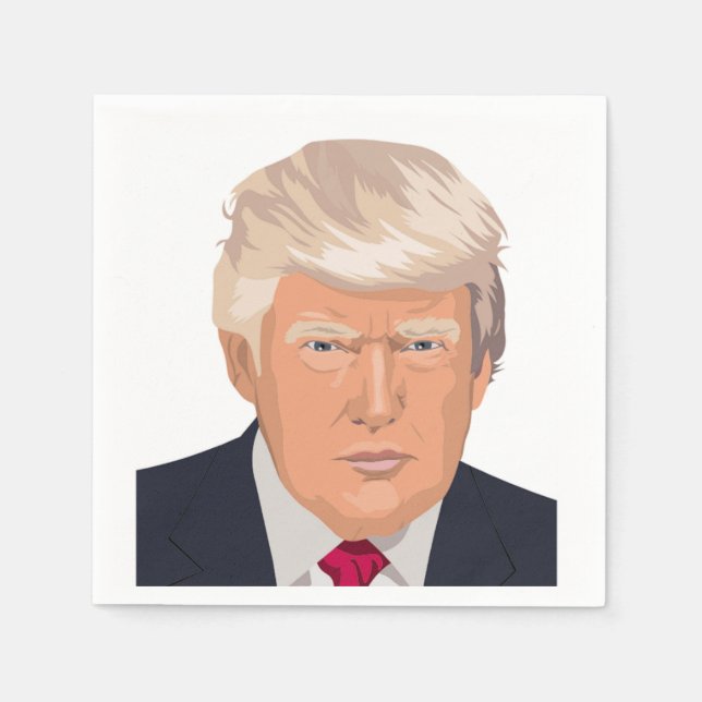 GUARDANAPO DE PAPEL DONALD TRUMP (Frente)