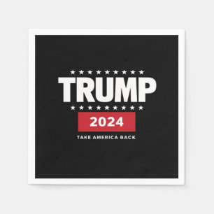 Guardanapo De Papel Donald Trump 2024 De Volta à América Eleição