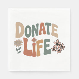 Guardanapo De Papel Donate Life BOHO