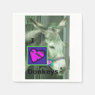 Guardanapo De Papel Donkey Lovers Paper Napkins