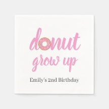Donut Grow Up 2º Aniversário