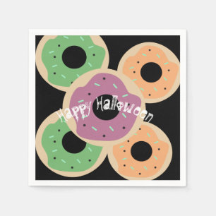 Guardanapo De Papel Donuts Cobertos com Glacê e Confeitos Divertidos d