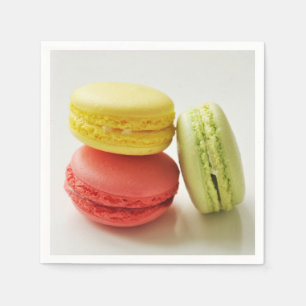 Guardanapo de papel dos Macaroons/Macarons