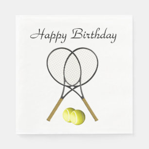 Guardanapo De Papel Doubles Tênis Sport Birthday