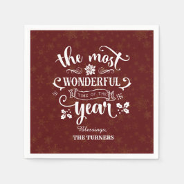 Guardanapo De Papel Dourada a época mais maravilhosa do Monograma do A