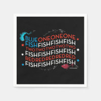 Dr. Seuss | Peixe Vermelho Peixe Azul Gráfico da B