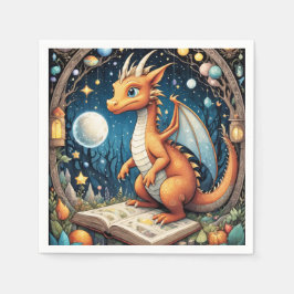 Guardanapo De Papel Dragão bebê