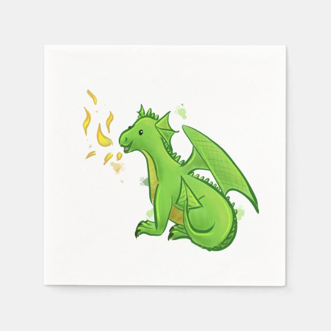 Guardanapo De Papel Dragon (Frente)