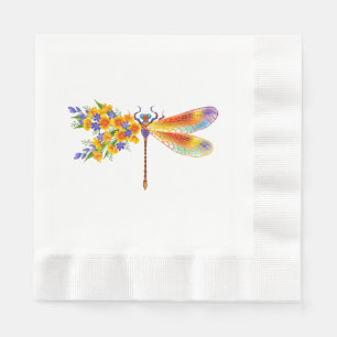 Guardanapo De Papel Dragonfly Amarelo