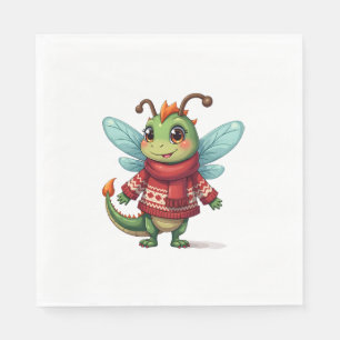 Guardanapo De Papel Dragonfly de Natal