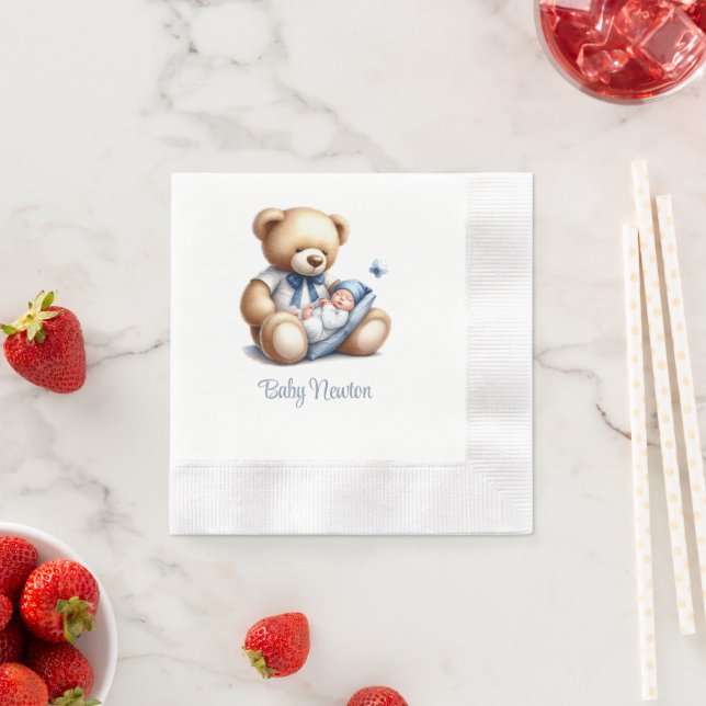 Guardanapo De Papel Dream Baby Bear Boy (Insitu)