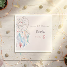 Dream Big Boho Dreamcatcher Birthday