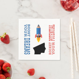 Guardanapo De Papel Dream Booster e Potencial Rocket