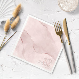 Guardanapo De Papel Dreamy Watercolor Abstrato Blush ID817