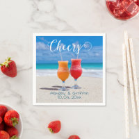 Drinks na Praia Bon Voyage Recém-Casados