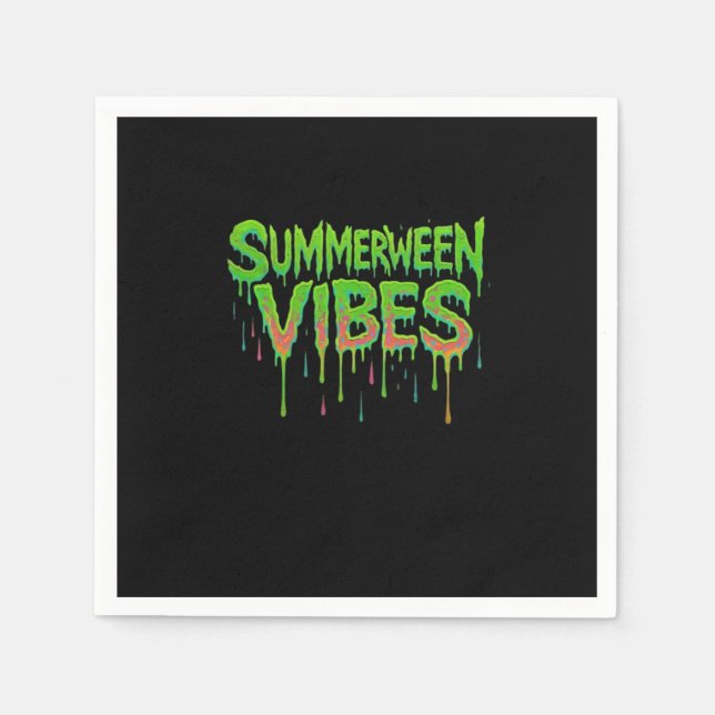 Guardanapo De Papel Drip Summerbetween Vibes Dispensa Clássico (Frente)