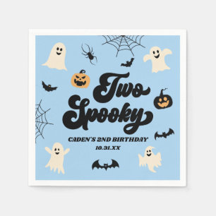Guardanapo De Papel Duas Festas de segundo aniversário de Halloween Az