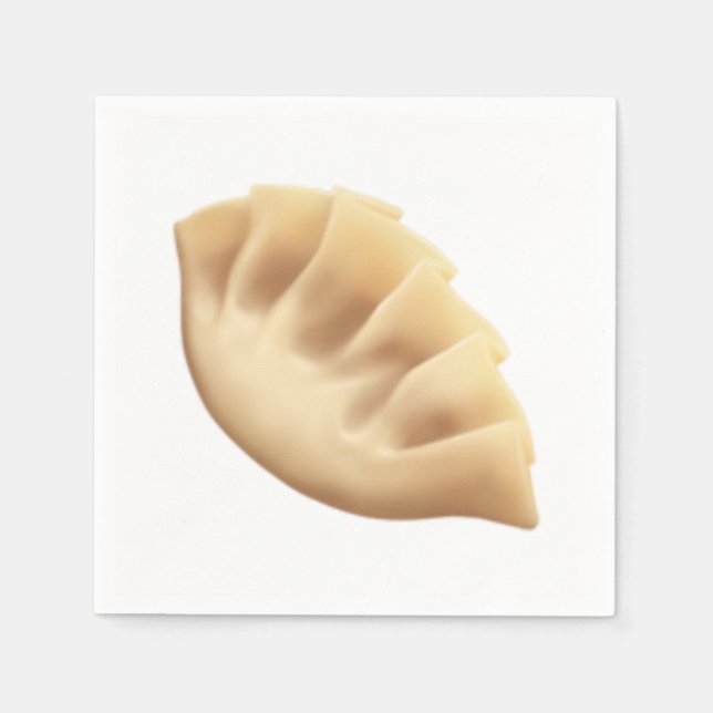 Guardanapo De Papel Dumpling - Emoji (Frente)
