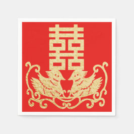 Guardanapo De Papel Dupla felicidade