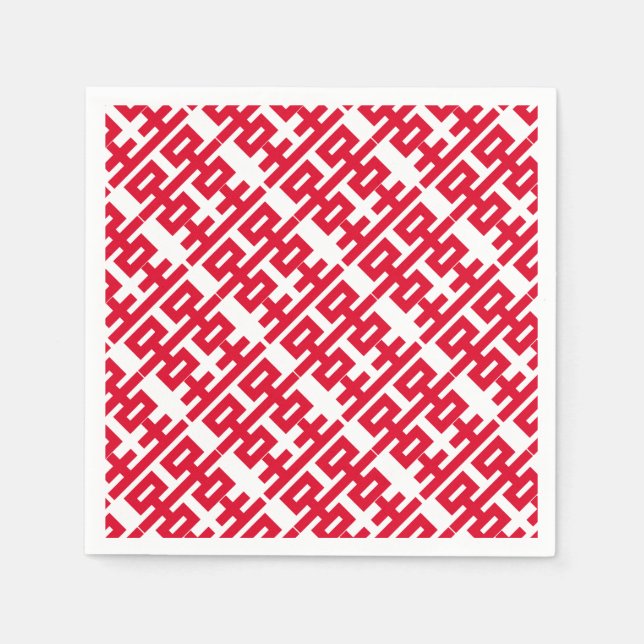 Guardanapo De Papel Dupla Felicidade Boa Sorte 双 喜 雙 喜 (Frente)