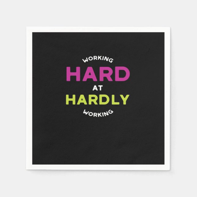 Guardanapo De Papel Duro De Trabalho Com Reforma Em Mal Funcionamento (Frente)