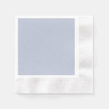 Dusty Blue Party Coctail Napkins
