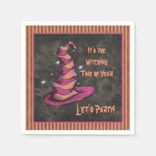 Guardanapo De Papel É a Hora das Bruxas do Dia das Bruxas