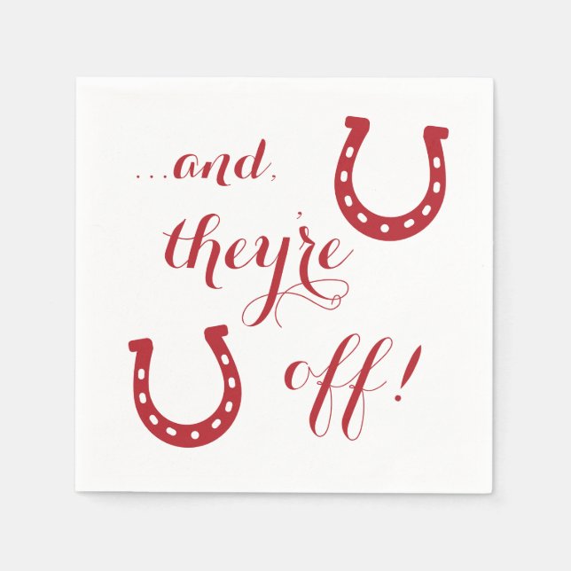 Guardanapo De Papel E eles estão fora de Derby (Frente)