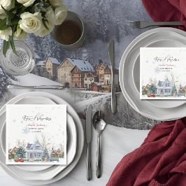 Guardanapo De Papel É preciso um convite para o Chá de fraldas da Vila