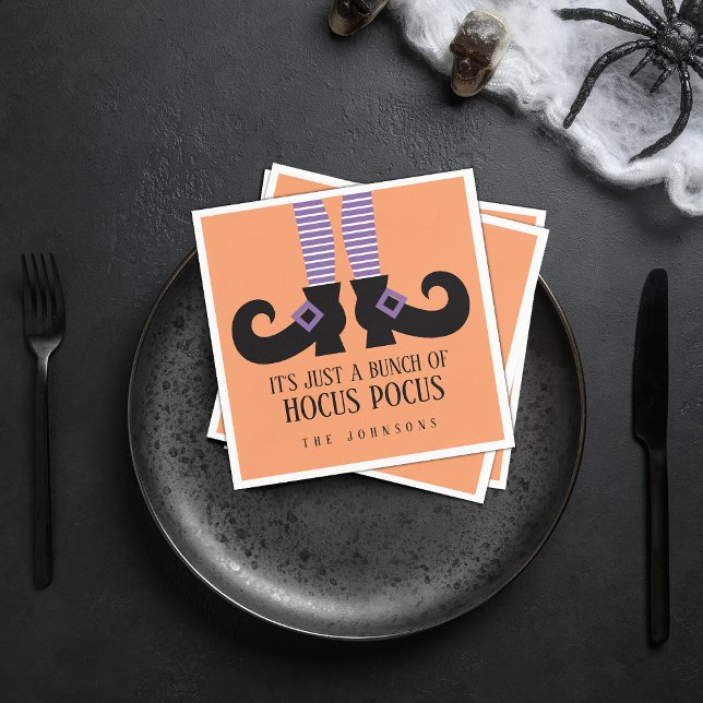 Guardanapo De Papel É só um monte de "Pocus do Hocus" (It's Just A Bunch Of Hocus Pocus Napkins)