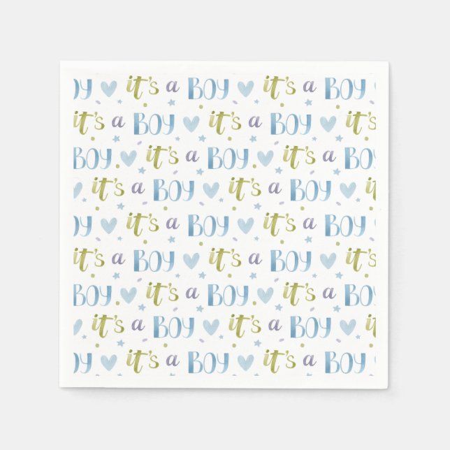 Guardanapo De Papel É um papel novo para bebês (Frente)