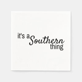 Guardanapo De Papel É uma Coisa do Sul