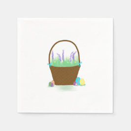 Guardanapo De Papel Easter Basket!