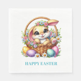 Guardanapo De Papel Easter Bunny Paper Napkins