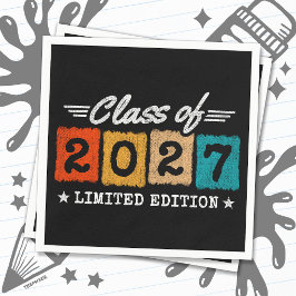 Guardanapo De Papel Edição Limitada Retro Vintage Turma de Formandos d