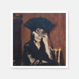 Guardanapo De Papel Edouard Manet - Berthe Morisot com um ventilador