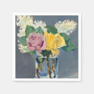 Guardanapo De Papel Edouard Manet - Lilacs e Rosas