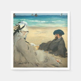 Guardanapo De Papel Edouard Manet - Na Praia