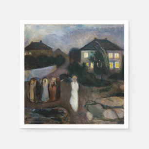 Guardanapo De Papel Edvard Munch - A Tempestade