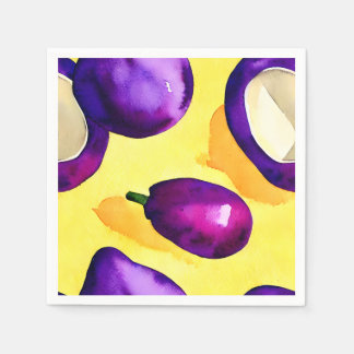 Guardanapo De Papel EggPlant - Napkin