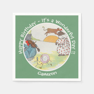 Guardanapo De Papel Ei Diddle Diddle Coleção de Festas de aniversário