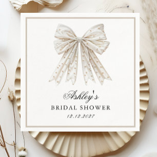 Guardanapo De Papel Ela é Casando de Arco de Pérolas
