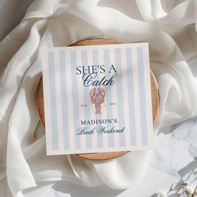 Guardanapo De Papel Ela é uma captura Desquitada Lagosta (Criador carregado)